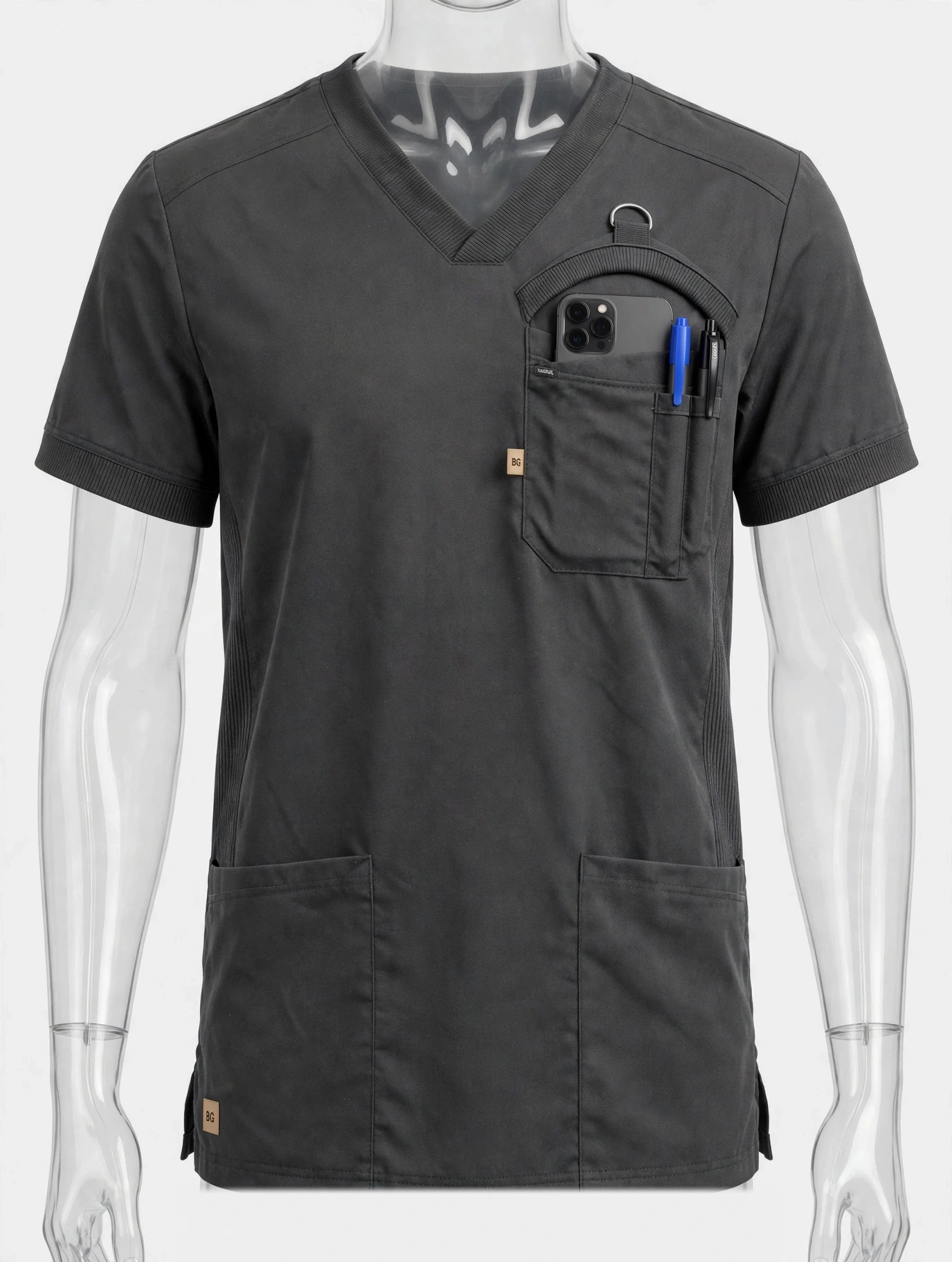 Graphite BG Scrubs top